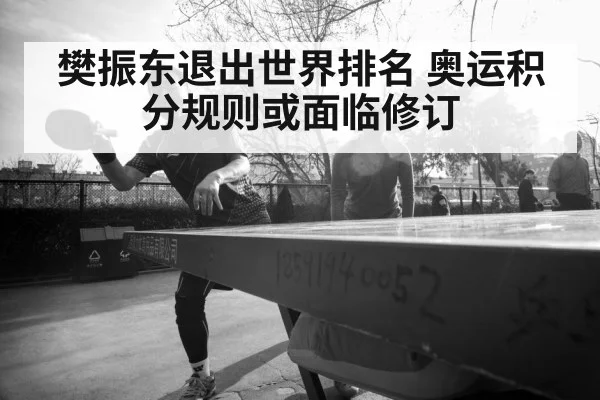 樊振东退出世界排名 奥运积分规则或面临修订